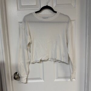 TNA Ivory Long Sleeve Top- WOMENS XS